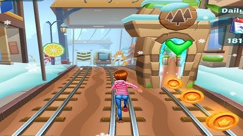 Subway Princess Runner game new update | Subway Princess Runner gameplay
