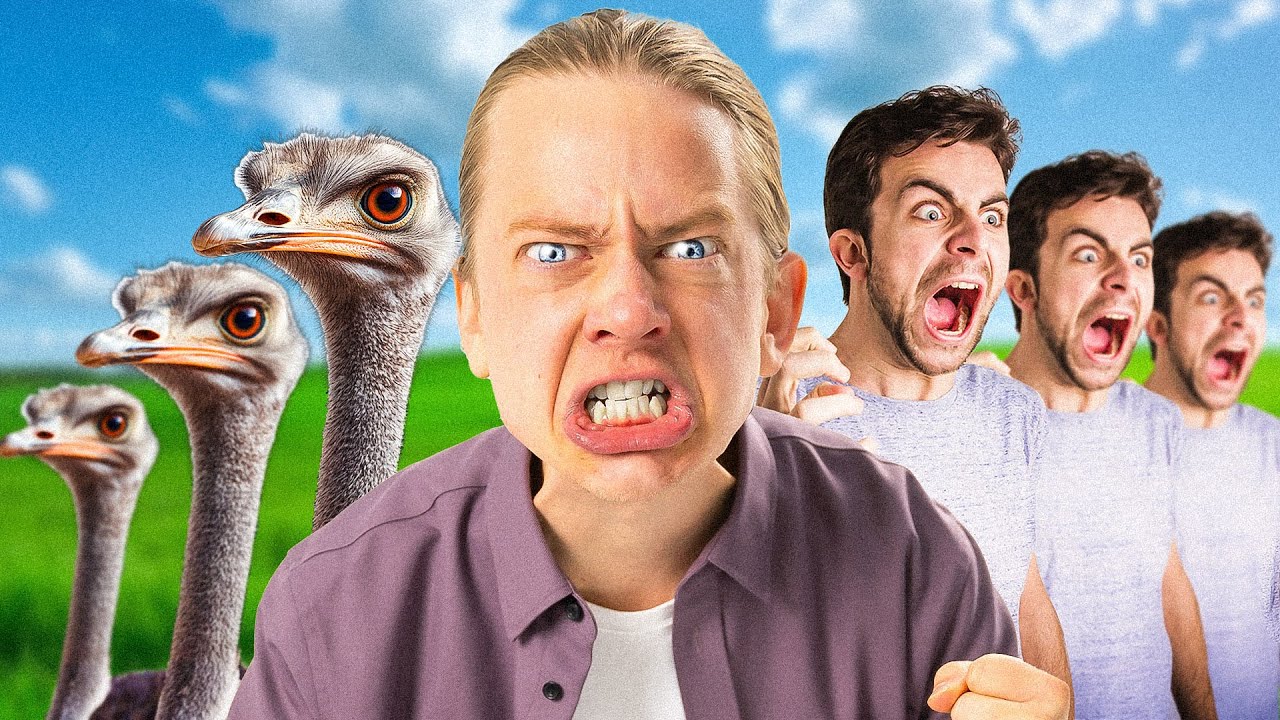 3000 STRUTSAR VS 999 MÄNNISKOR