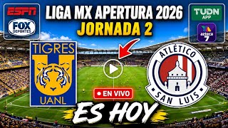 Tigres vs. Atlético de San Luis Live. Where to Watch? What Time Is Kickoff? Liga MX, Apertura 202...