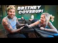 Britney Spears TATTOO COVERUP !!