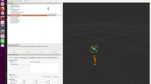 Polar Robot in MoveIt! second joint problem