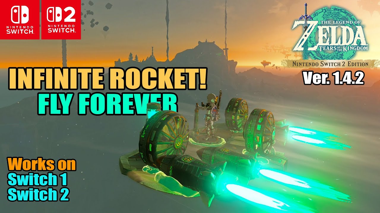 How to Make INFINITE Rockets and Zonai Devices in Version 1.4.0-1.4.2 | Zelda Tears of the Kingdom