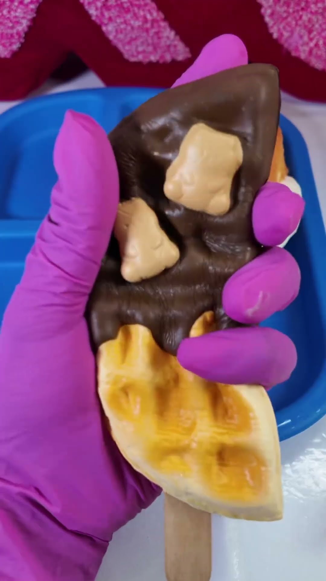 ASMR Packing Lunch Box With Fidget Food #shorts #shortsfeed #asmr #fidgets