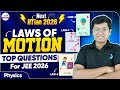 Laws of Motion || Top Questions for JEE 2026 || Class 11 Physics || LIVE || @InfinityLearn-JEE