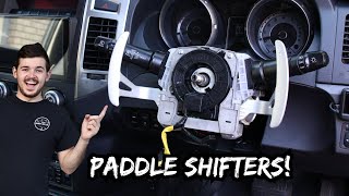 Mitsubishi Pajero Plug and Play Paddle Shifter Kit - Ultimate Control at Your Fingertips!
