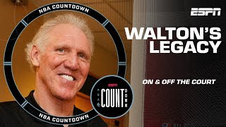 How Bill Walton became the 'luckiest guy in the world' both on & off the court | NBA Countdown