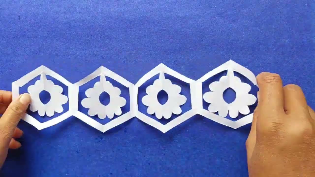 Rangoli Design Card On Paper Cutting 💕