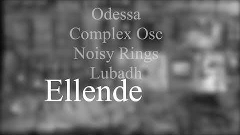 Generative Music Odessa, Lubadh, Rings, Complex Oscillator Eurorack synth