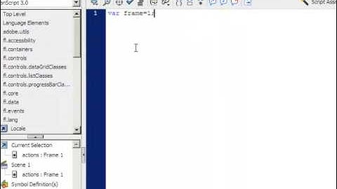 Using buttons to control the timeline in Flash CS3 with Actionscript 3.0