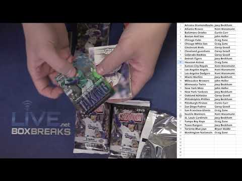 2025 Topps Stadium Club Hobby Box Break #4