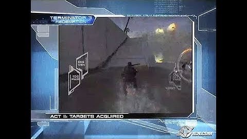 Terminator 3: The Redemption PlayStation 2 Gameplay -