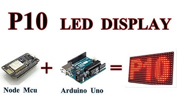 P10 LED Display Project Using Arduino and Nodemcu  | M42 TECH
