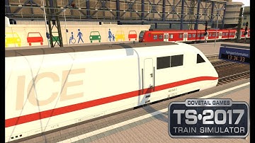 Train Simulator 2017 | ICE2 Mannheim Richtung Basel mit Bordansagen