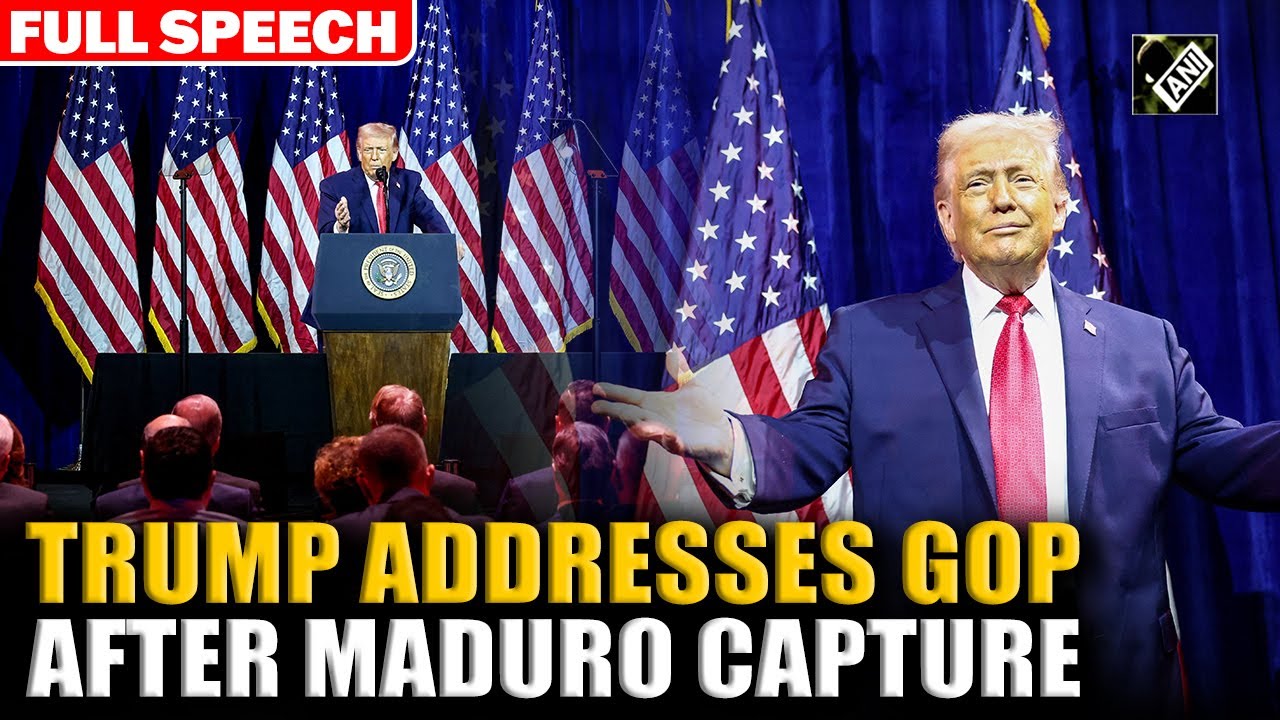 ‘Amazing’ and ‘brilliant’: Trump speaks to House Republicans, hails Venezuela raid | Maduro