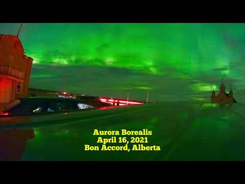 Aurora Borealis | Northern Lights | Bon Accord, Alberta