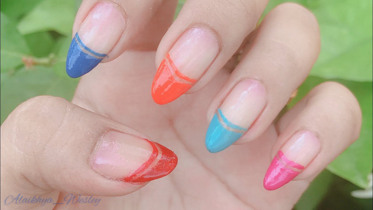 2. How to Create V-Tip Nail Art - wide 2