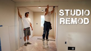 Studio Remod pt. 2 - Drywall and Painting