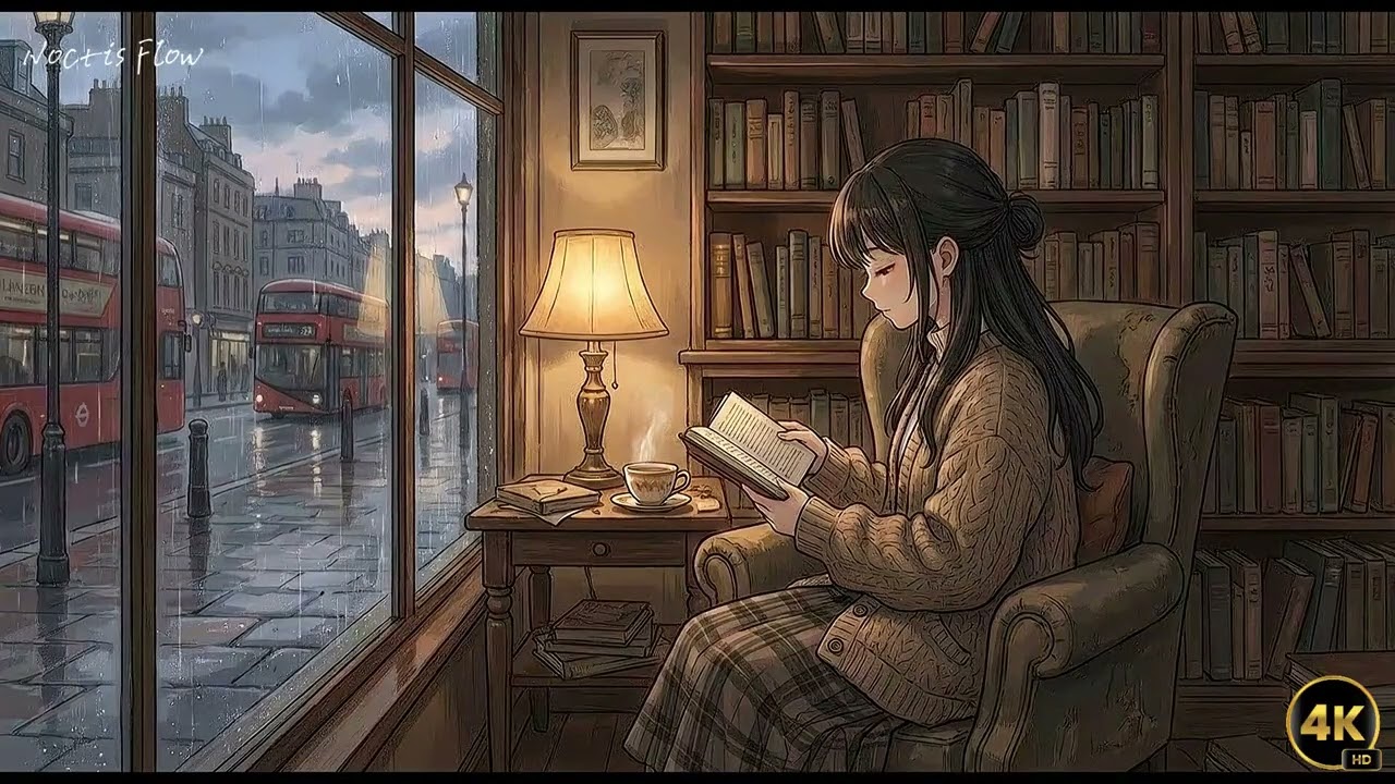 Lofi Jazz Piano ☕ | Reading Music, Study Focus, Calm Instrumental Chill Mix