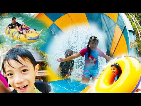 BERENANG & MAIN AIR SERU DI WATERPARK SNOWBAY TMII Fun Waterslides| VLOG Lucu| CnX Adventurers