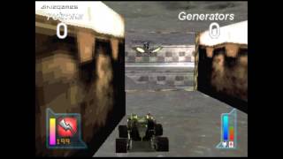 Grudge Warriors - Walkthrough - Part 9
Read Description
- Game Info
Grudge Warriors (PlayStation) is an oldschool car-combat racing game released back in 2000, the players take control of one of eleven available heavy vehicles, each with different characteristics and equipped with five types of weaponry (four weapons are similar to each vehicle, the fifth weapon is unique and unlocked by collecting Tokens); Each one of the eleven levels, contains a number of Generators that must destroyed (Main Objective), additionally, some puzzles must be solved, and the player is given the option to search and collect a total of 20 tokens hidden across each level, collecting 50 Token gives a new upgrade their vehicles.
Gameplay wise the game is simple an fun but confusing at times, the graphics good for PlayStation 1 standarts, presenting impressive lighting effects and somewhat detailed textures, but sound effects are average at best, the soundtrack in the other hand is pretty good, overall theme, names, menus, etc are pretty uninspired, but they do the job.
- Walkthrough Info
This walkthrough was supposed to have been made a long time ago, but other games got in the way, and recently, ive just been busy, but i found the time and decided to record some gameplay for this game, since Grudge Warriors is quite short, im done recording already.
In this walkthrough, i collected every single Token spread around the maps, each map contain 20 Tokens, some hidden in secret places, after collecting 50 Tokens youre given a vehicle upgrade.
You might notice the low resolution the gameplay was captured at, thats because i was having problems with ePSXe, which doesnt emulate this game properly so i used PSXfin, which pretty much does the job but doesnt support enhancements of any kind.
The is rendered in 720p and picture quality is as clean as possible.
- Notes
Red Dog: SF (Dreamcast) walkthrough is on holds at the moment, once im done with this one, i might go back to it, AirForce Delta (Dreamcast) and Crysis wakthroughs arent canseled either.
If you notice a slowdown or a break its either due to both the emulator and my game disc. Grudge Warriors - Walkthrough - Part 9