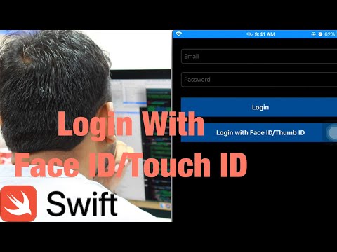 Login with face ID || Touch ID in swift 5
