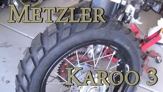 Metzler Karoo 3 Tire Review - KTM 990 ADV
This is a tire review or ride report on my impressions of the Metzler Karoo 3 tires on the KTM 990 Adventure. I loved the tires on the street, very predictable, grippy, and you could lean the bike way over with confidence. If riding at a slow to moderate pace on fire roads, the tires perform reasonably well. I really did NOT like the tires in off road situations that included single track, sand, braking, and in deep ruts which consist of desert type riding. I didnt have access to mud, but this is not a tire that I would regularly use for more moderate to extreme riding, particularly at speed because of its poor braking performance. I did not dare push it with this tire combination because of how loose they felt off road. PLEASE POST YOUR EXPERIENCE WITH THESE TIRES FOR OTHERS TO BENEFIT. TERRAIN AND RIDING STYLES MAY VARY!!!
Although I have linked these tires through Rocky Mountain ATV (for price information only) PLEASE! Consider supporting Duff/Shelley Kawasaki in American Fork, Ut if you live in the area. They were kind enough to provide these tires for an honest review.
http://www.duffshelley.com/
http://www.rockymountainatvmc.com/p/743/40390/Metzeler-Karoo-3-Rear-Motorcycle-Tire?term=karoo%203
http://www.rockymountainatvmc.com/p/743/40389/Metzeler-Karoo-3-Front-Motorcycle-Tire?term=karoo%203
Thanks for coming along!! Metzler Karoo 3 Tire Review - KTM 990 ADV