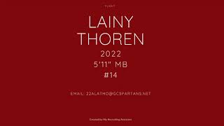 Lainy Thoren 2022 5'11