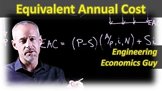 Introduction to Equivalent Annual Cost - Engineering Economics Lightboard