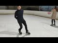 Катание на коньках ! T-blade ! Ice Bravo ! Прикатываюсь! Ice skating