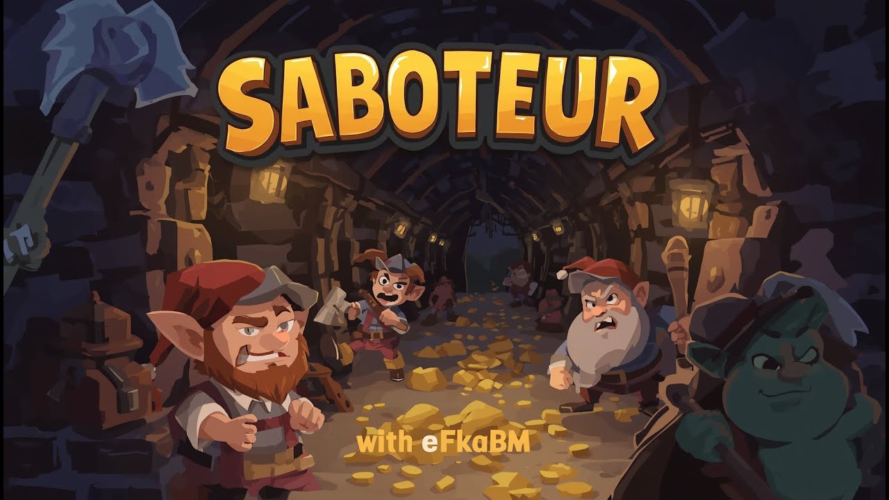 Saboteur Gameplay! Intense and Close Match | with eFkaBM