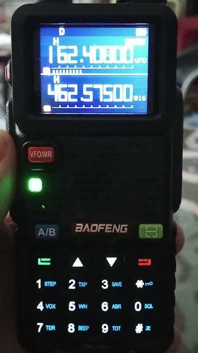 Baofeng GM-5RH - How To Check The Weather - YouTube