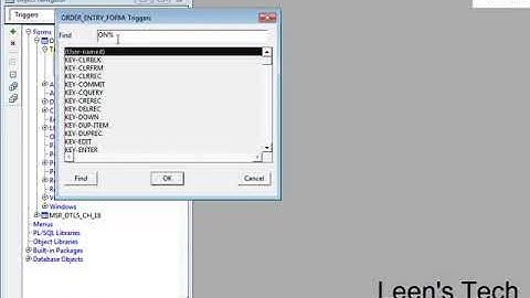 Oracle Forms 10g Tutorial in Bangla: On Error Trigger
