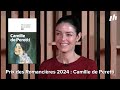 Camille de peretti prix des romancires 2024 pour linconnue du portrait calmannlvy