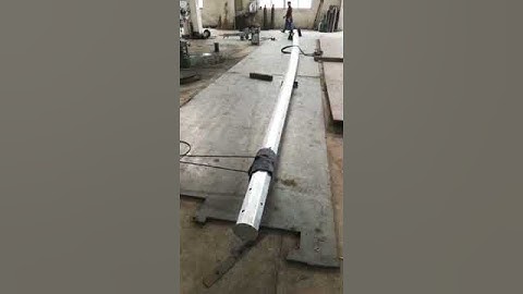 13 M -2 Breaking Load Test for Steel Pole