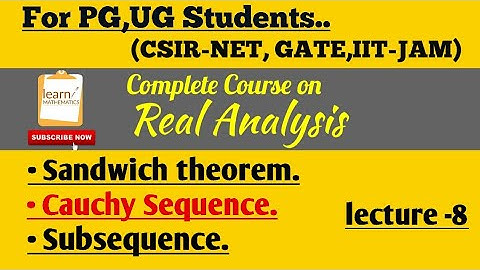 Real Analysis Complete Course🔥||Lecture-8||