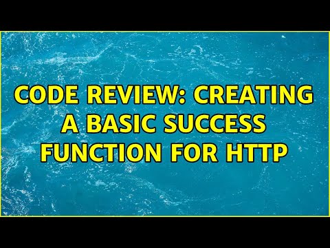 Code Review: Creating
