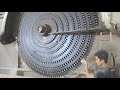 Amazing Fastest Hand Stone Splitting Technique - Incredible Modern Granite Rock Cutting Machines