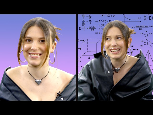 Millie Bobby Brown vs. 'The Most Impossible Millie Bobby Brown Quiz' class=