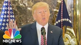 ⁣Trump’s Full, Heated Press Conference on Race and Violence in Charlottesville (Full) | NBC News