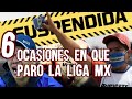 6 ocasiones en que se ha suspendido el futbol en mxico boser