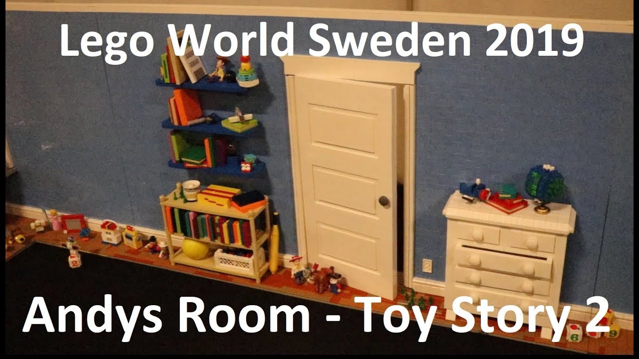 Andys Room From Toy Story 2 Lego World Sweden 2019 Stockholm
