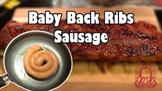Baby Back Ribs Sausage