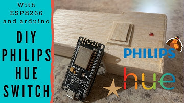 Making a Philips Hue remote with an esp8266
