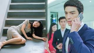Husband shows off mistress at banquet—wife falls, he panics running around like crazy!