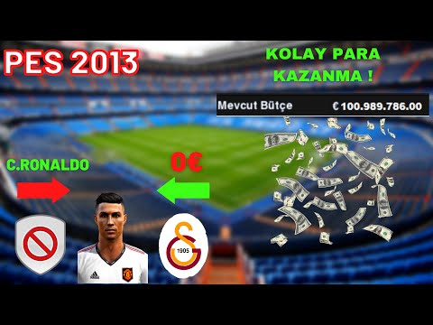 PES 2013 ANA LİG KOLAY VE HIZLI PARA KAZANMA / %100 ETKİLİ