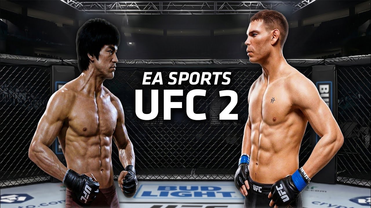 Брюс Ли против Пола Фелдера: Сможет ли Дракон победить профессионала? (UFC 2) 🐉