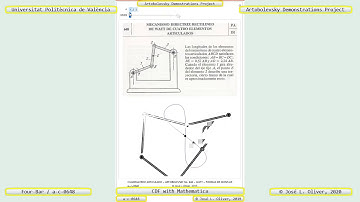 648 - WATT FOUR-BAR APPROXIMATE STRAIGHT-LINE MECHANISM – CDF - Mathematica
