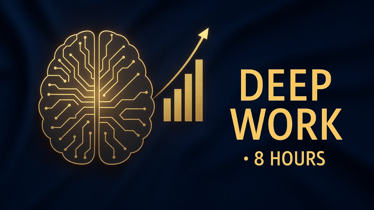 Deep Work – 8 Hours | Intense Focus Music for Deep Concentration & Productivity