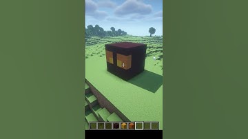 Minibuild 72 | Magma cube statue #minecraft #minecraftminibuild