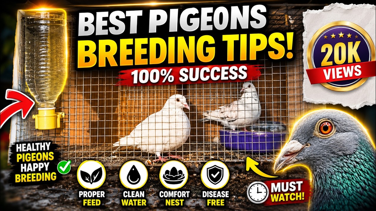 Best pigeon breeding tips and tricks | tamil | pura valarpu | Pr